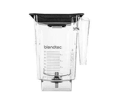 Blendtec 40-630-60 WildSide+ blender jar with lid, front view