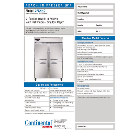 Spec Sheet