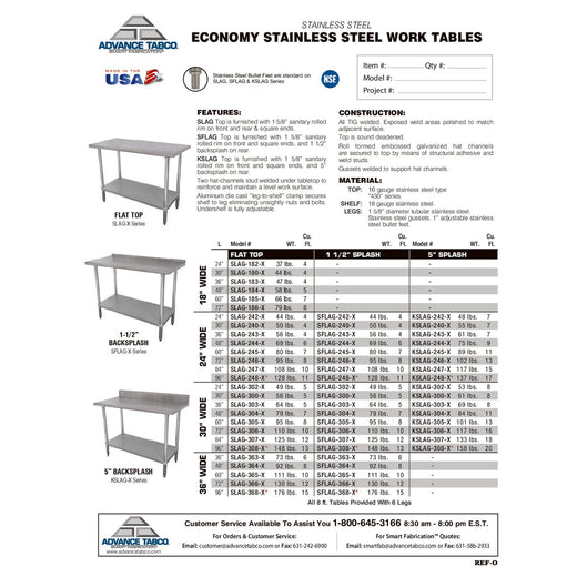 Spec Sheet