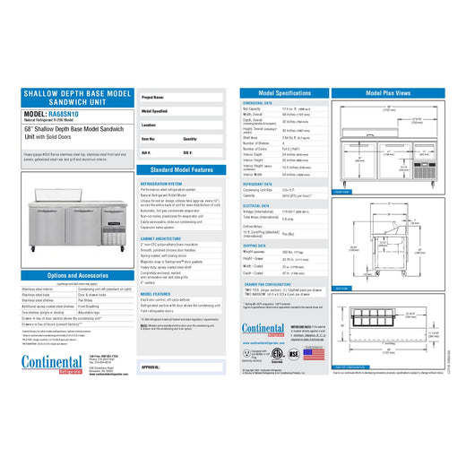 Spec Sheet