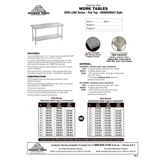 Spec Sheet