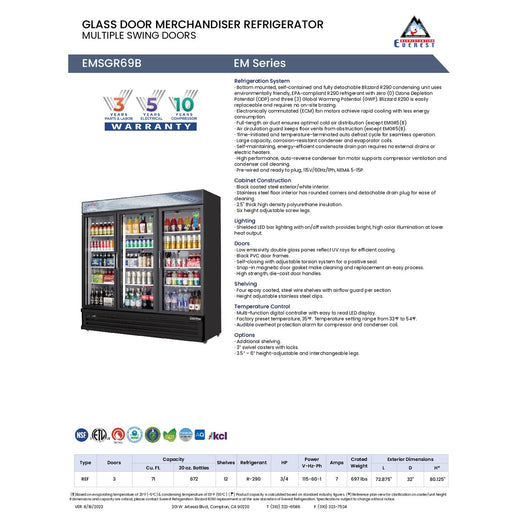 Spec Sheet