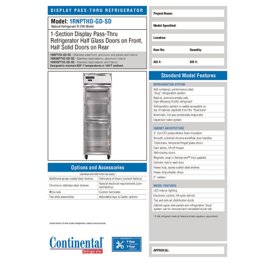 Spec Sheet
