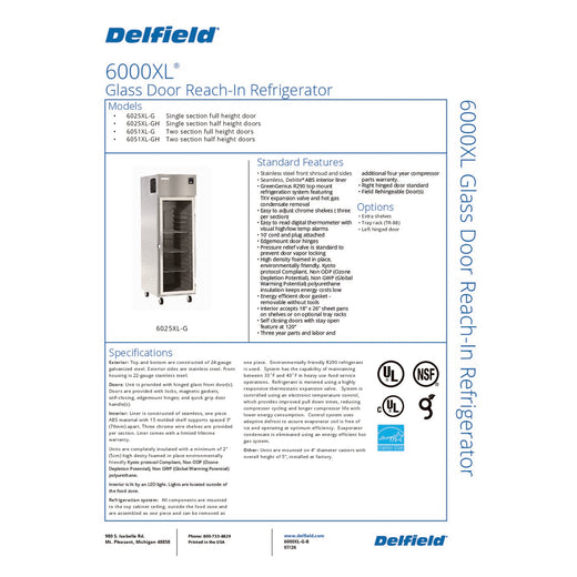 Spec Sheet