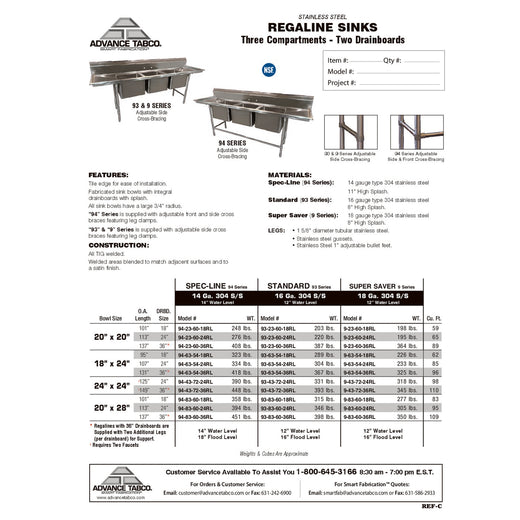 Spec Sheet