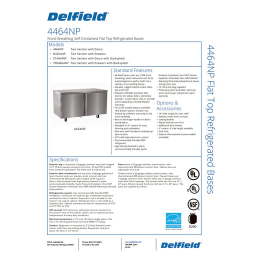 Spec Sheet
