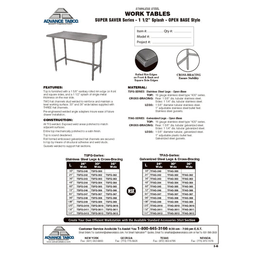Spec Sheet