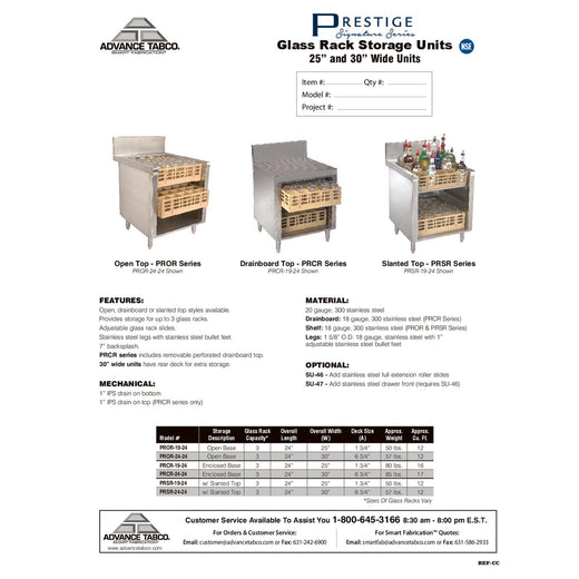 Spec Sheet
