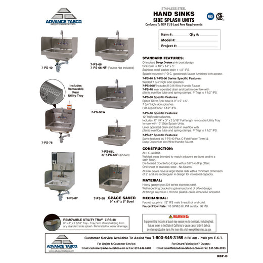 Spec Sheet