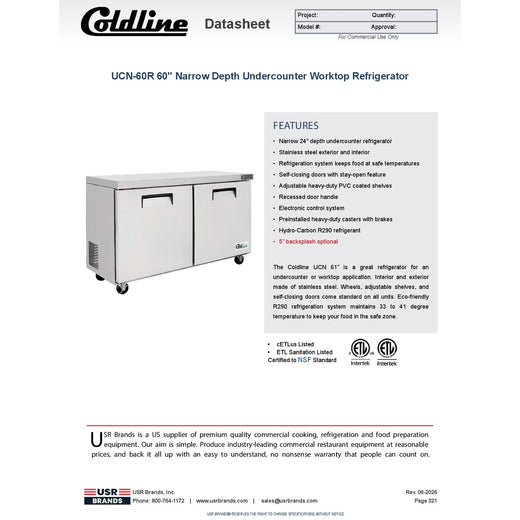 Spec Sheet