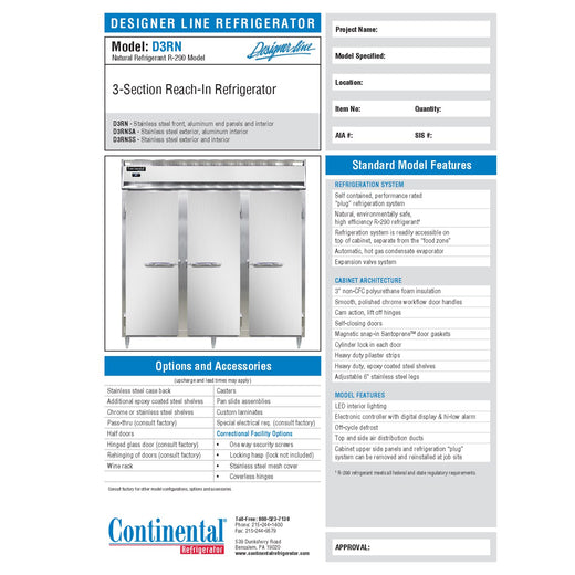 Spec Sheet