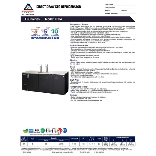 Spec Sheet
