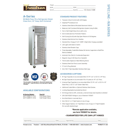 Spec Sheet
