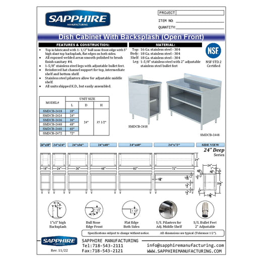 Spec Sheet