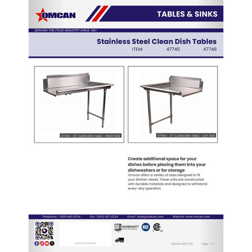 Spec Sheet