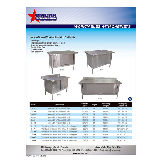 Spec Sheet