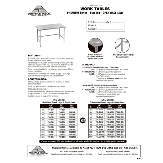Spec Sheet