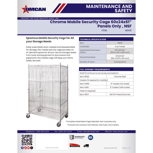 Spec Sheet