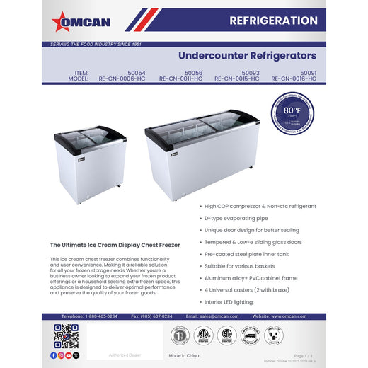 Spec Sheet