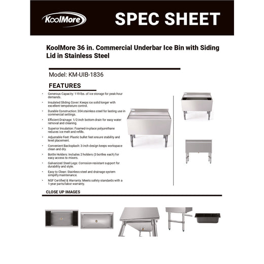 Spec Sheet