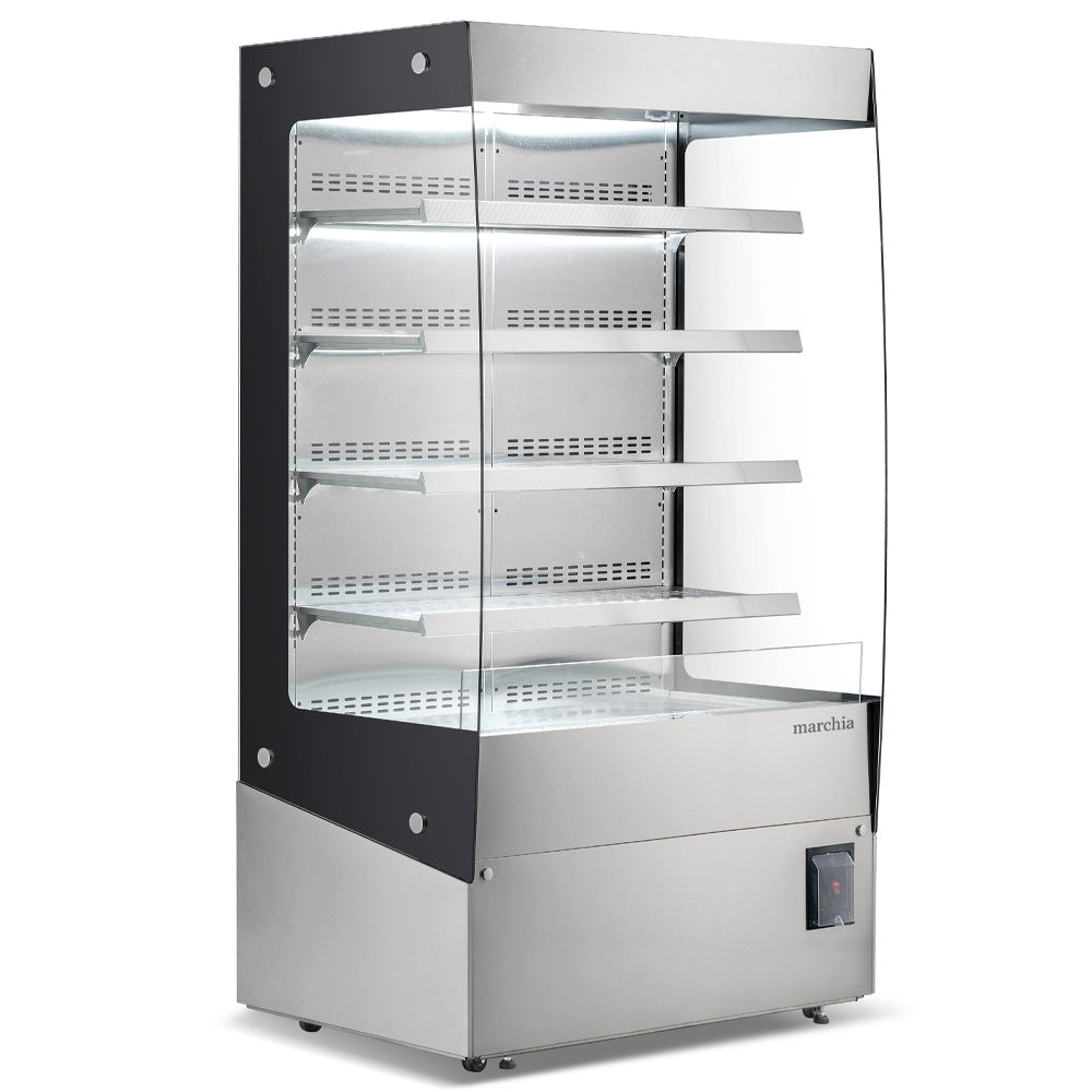 Marchia MHS1200 46" Open Heated Display Warming Case Grab and Go