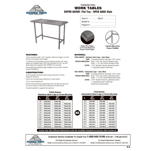 Spec Sheet