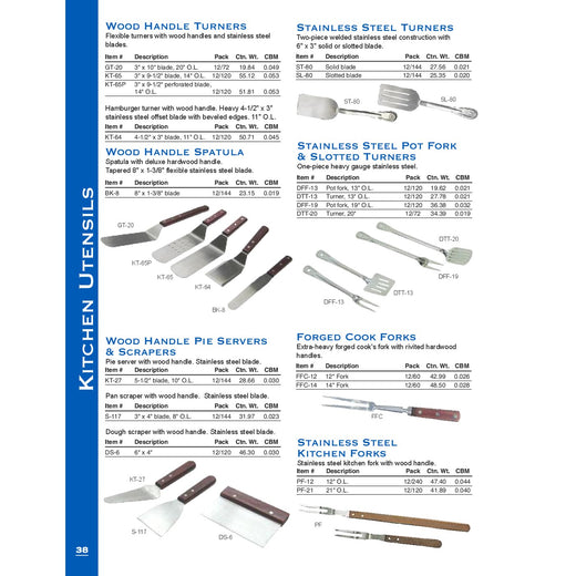 KT-64 Spec Sheet