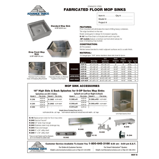 Spec Sheet