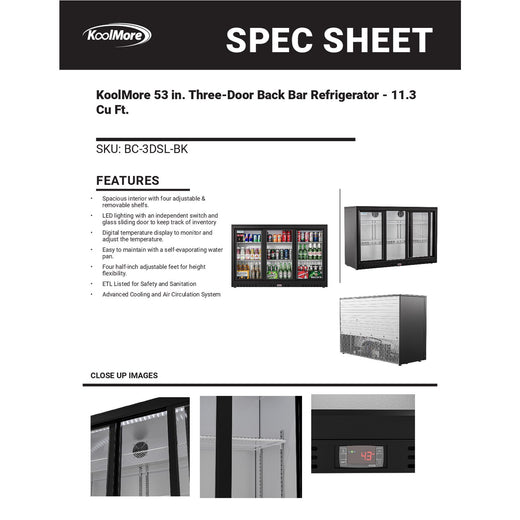 Spec Sheet