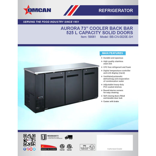Spec Sheet