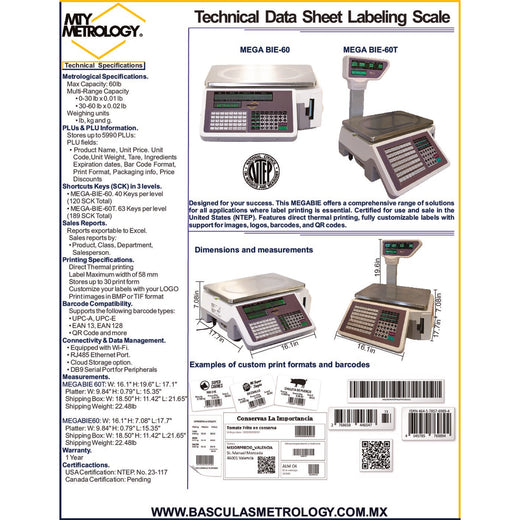 Spec Sheet