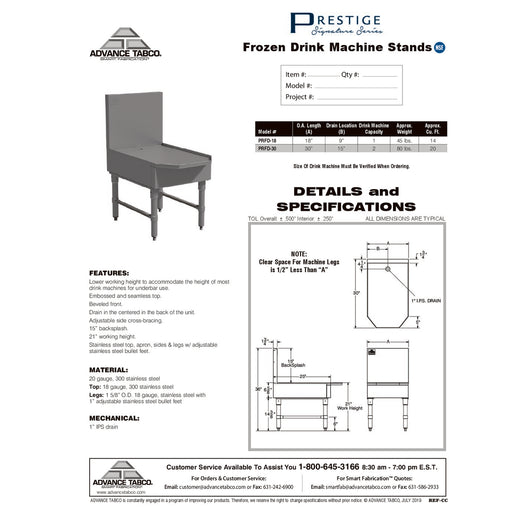 Spec Sheet