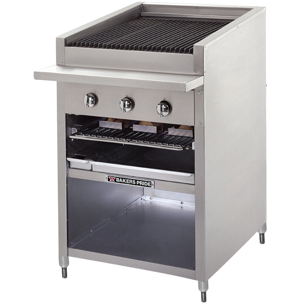 Bakers Pride F-36RS Commercial Charbroiler – 36-inch, Natural Gas