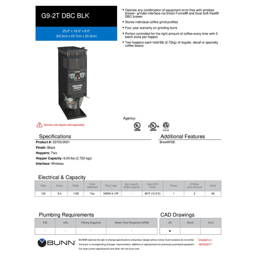 Spec Sheet