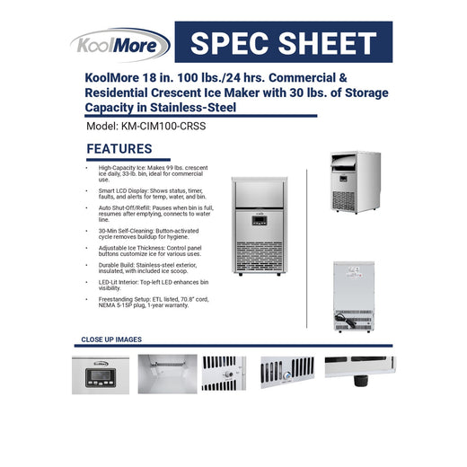 Spec Sheet