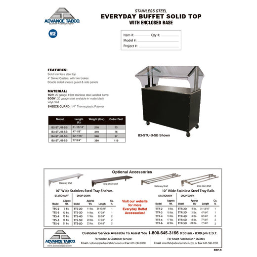 Spec Sheet