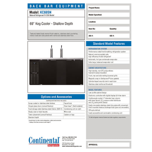 Spec Sheet