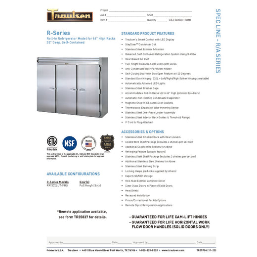 Spec Sheet