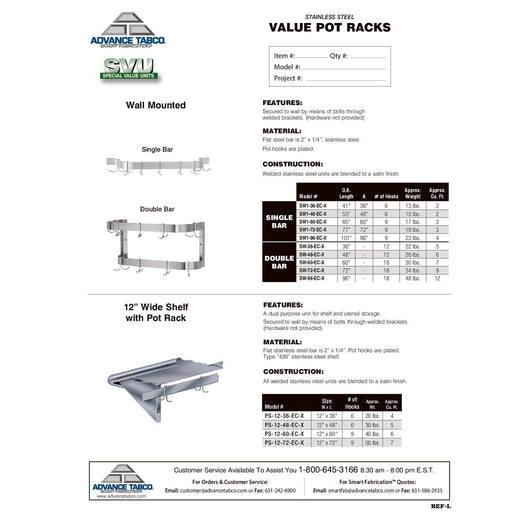 Spec Sheet