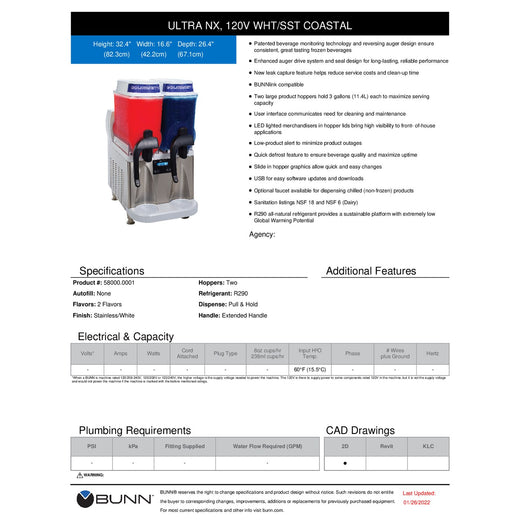 Spec Sheet