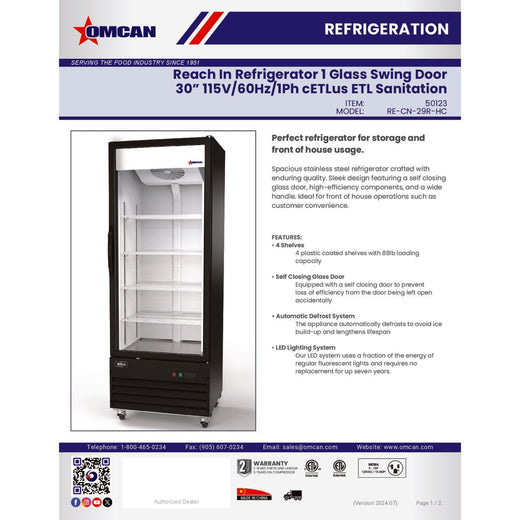 Spec Sheet