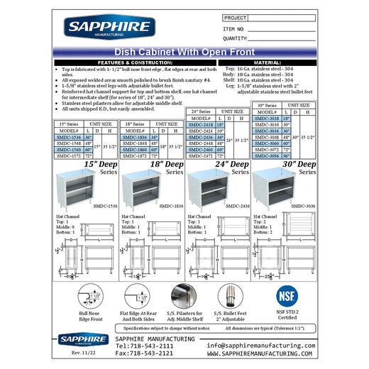 Spec Sheet