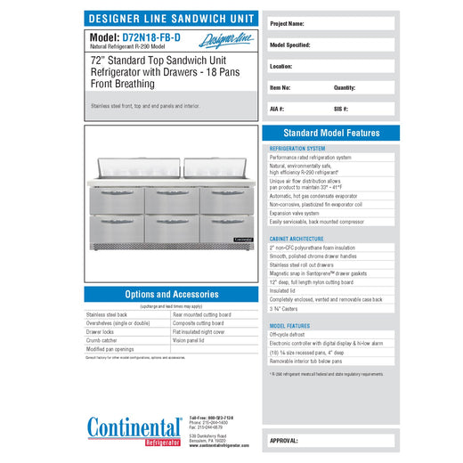 Spec Sheet