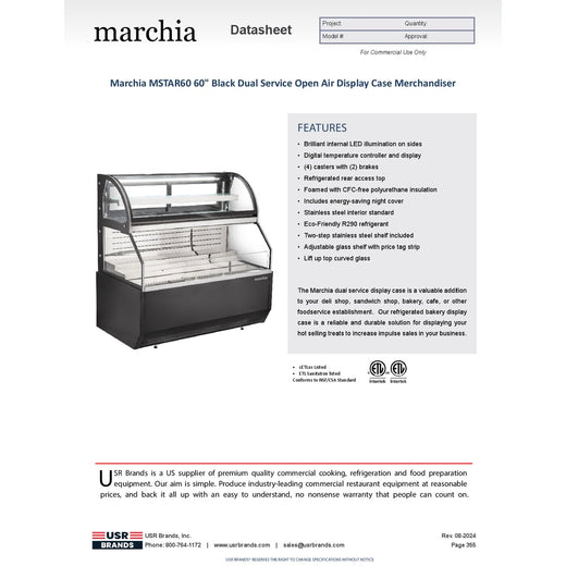 Spec Sheet