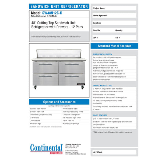 Spec Sheet