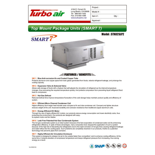 Spec Sheet