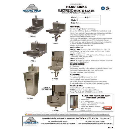 Spec Sheet
