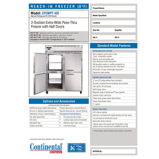 Spec Sheet