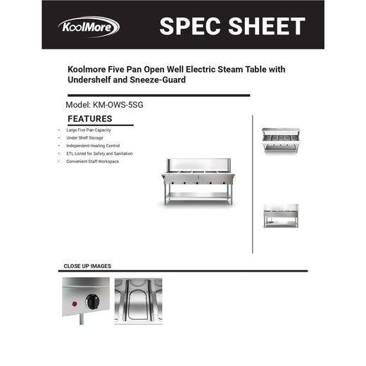 Spec Sheet