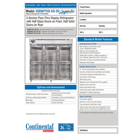 Spec Sheet
